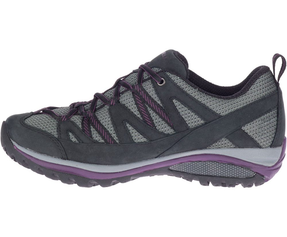 Merrell Hiking Shoes Black - Siren Sport 3 Waterproof Wide Width - Womens 31LGKDUZH